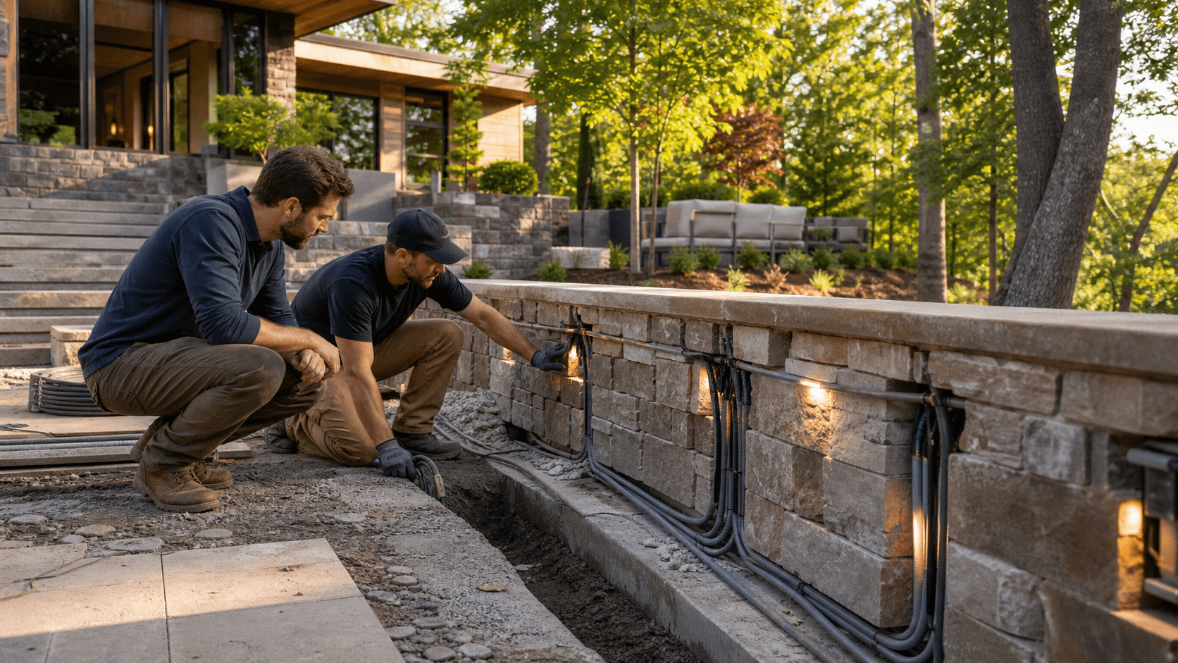 When Landscape Lighting in Birmingham Becomes a Structural Decision